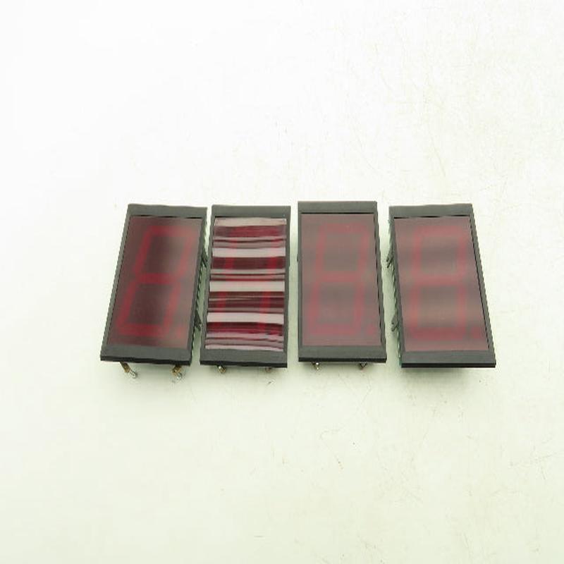 Wibond SA40-11SRWA Digit 4\” Red LED Display Screen Lot of 4