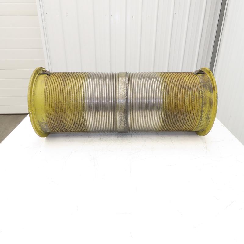 Yale CEW5-23ST15D4  5 Ton Bridge Crane Hoist Wire Rope Cable Drum Winch Reel