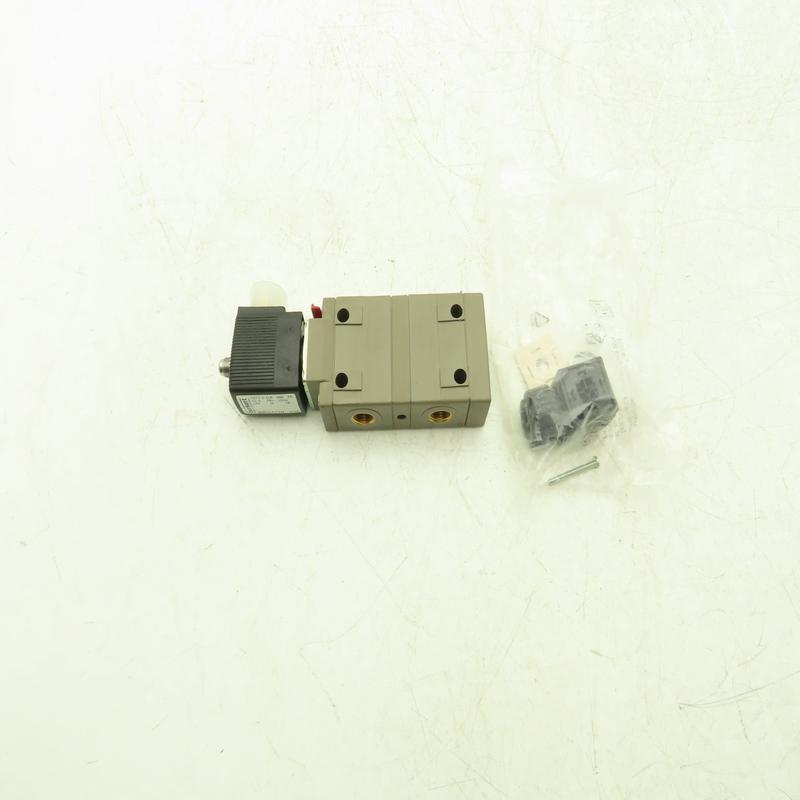 Burkert 5413 G Pilot Operated 4/2-way Solenoid Valve with Manual Override