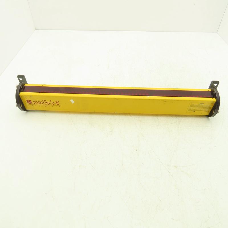 STI MS4424B Light Curtain Receiver miniSafe-B Long Range 5\” Beam Spacing