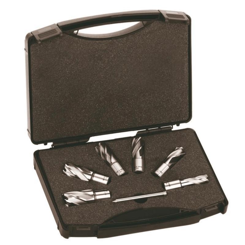 Milwaukee 6 Pieces Annular Cutter With Ejector Pin Weldon – 4932372533